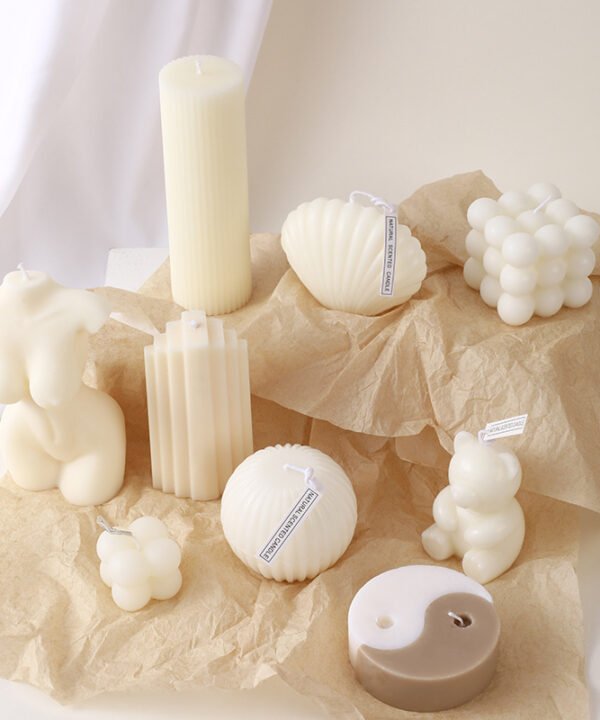 Geometric Shaped Ornaments Aromatherapy Candles