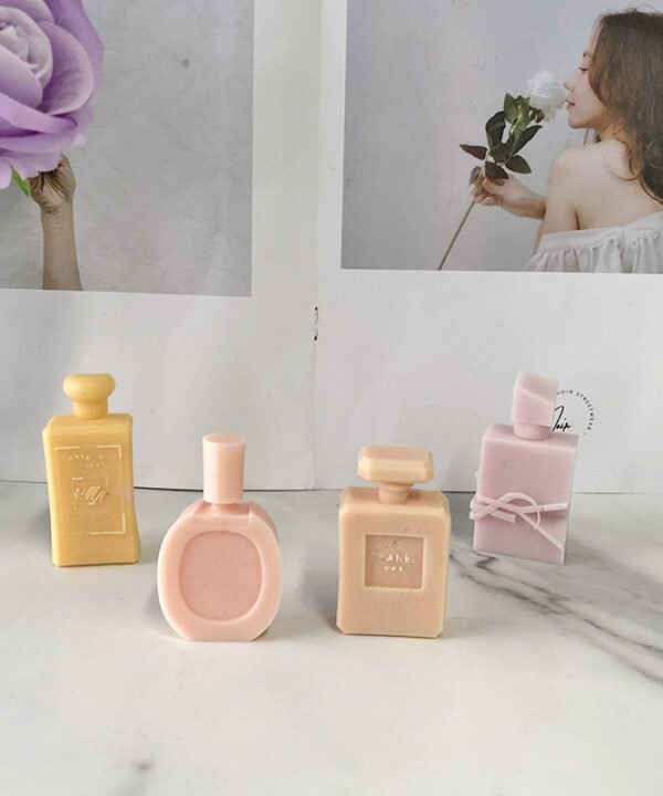 Scented Candles In The Shape Of Perfume Bottles
