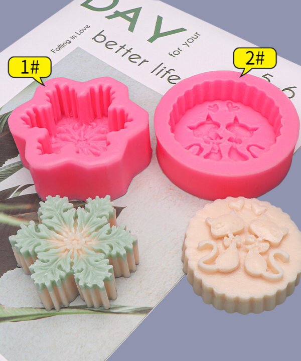 Snow Cat Scented Candles Baking Supplies