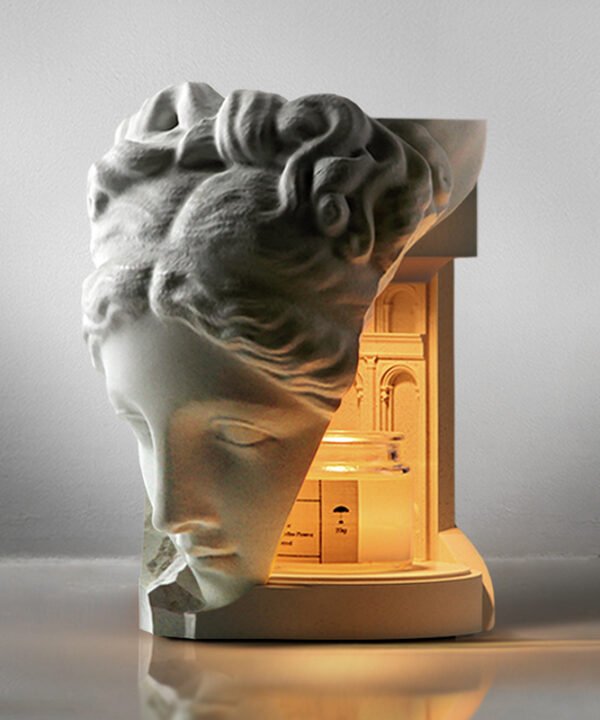 Flameless Scented Candle Melting Wax Lamp