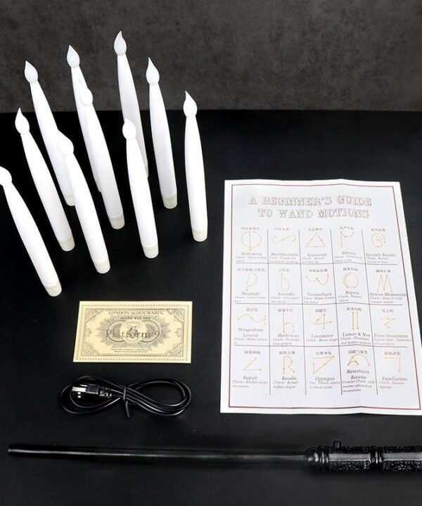 Magic Wand Induction Candle Flameless Floating Magic Wand